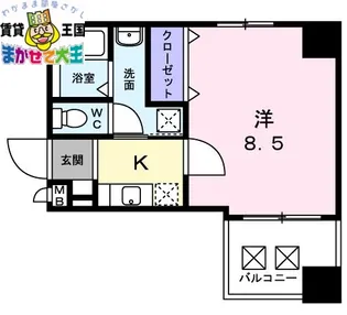 フリーデンST【4階】の間取り