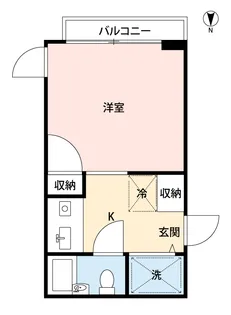 ワコーレ花小金井【2階】の間取り