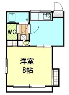 広田ハイツI【2階】の間取り