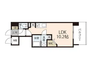 Peace of i【6階】の間取り