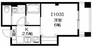 コートリヴィエール【1階】の間取り