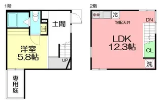 Maison de full 中海岸Aの間取り