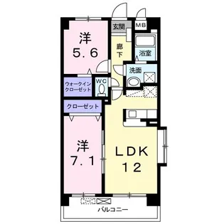 スタイルステイ【1階】の間取り