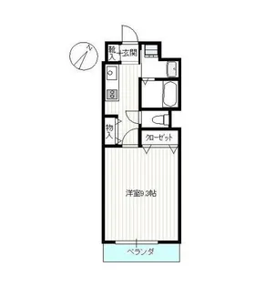 ソレイユ【3階】の間取り