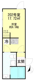 ポタッシュ川崎大師【2階】の間取り