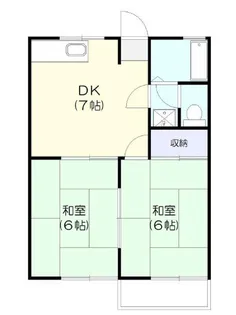 ドリーム旭【2階】の間取り