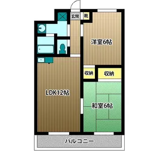 ウインズ今川【3階】の間取り