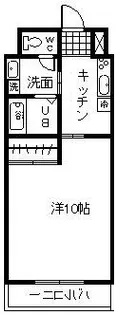 フロンティア貝津【5階】の間取り