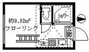 フェリスクォーツ【1階】の間取り