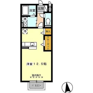 マグノリアヒルズ【2階】の間取り