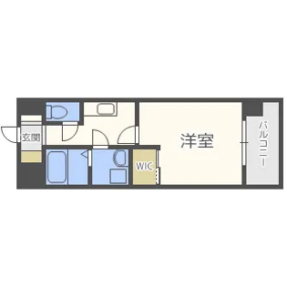 サヴォイ 博多スーペリア【9階】の間取り
