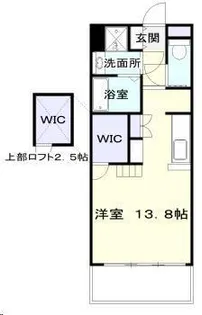 アムール松山【6階】の間取り