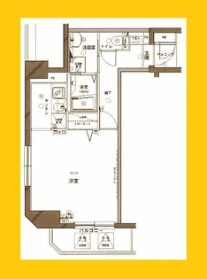 グリフィン横浜・センター北駅前【5階】の間取り