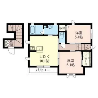 サンガーデン【2階】の間取り