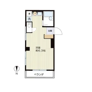 タスコハウス【5階】の間取り