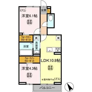 カミーノ【1階】の間取り