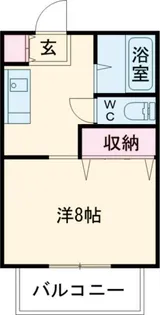 プレシオK【1階】の間取り