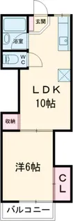 コーポスズキ【1階】の間取り