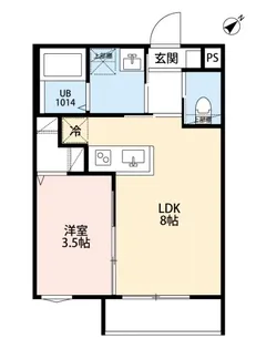 CULLINAN MAKUHARI【1階】の間取り