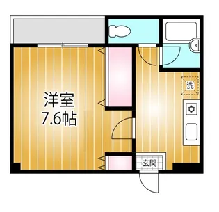 ハイツK15【1階】の間取り