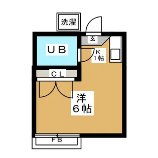カーサ自由が丘【2階】の間取り