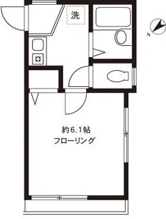 DRホームズ五反野II【2階】の間取り