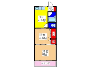 エクセレンス志村1【2階】の間取り