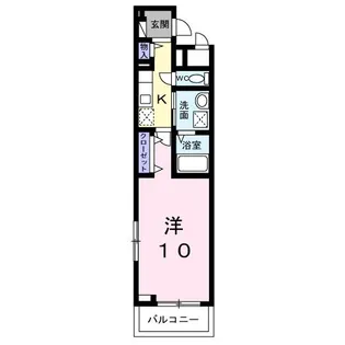 アイル:ヴィラK【3階】の間取り