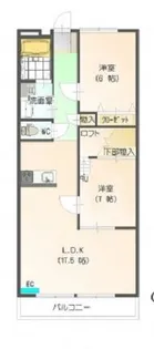 すまいる6番館【1階】の間取り