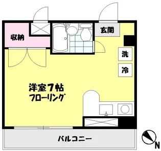 ヴェルリーナ【2階】の間取り