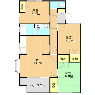 タケダコーポ【2階】の間取り
