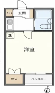 ウィルオリンピア氷川町【2階】の間取り