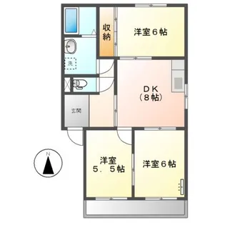 コーポレイゴ【2階】の間取り