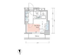 プライムアーバン品川中延【3階】の間取り
