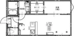 KEIAI RESIDENCE 大和田VI【3階】の間取り