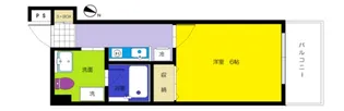 ランドワールド中川9号館【2階】の間取り