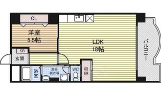 Cent Bouno【6階】の間取り