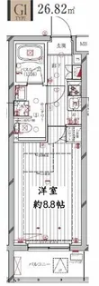 レガリス洗足池【2階】の間取り