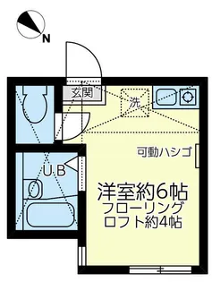 ユナイトさくら デヴィッド・ロイド【1階】の間取り