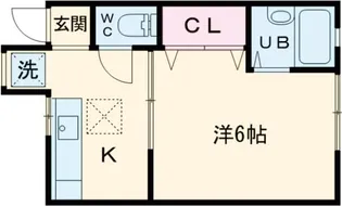 ユァーズ3【1階】の間取り