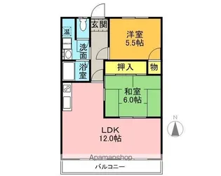 Grace in 桜並木【5階】の間取り