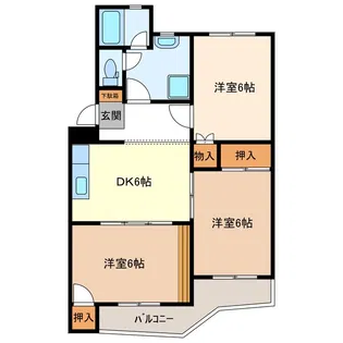 クリスタル 12【2階】の間取り