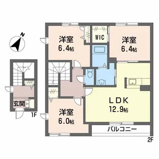 プリーマ ハイム【2階】の間取り