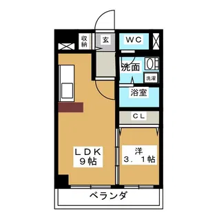 VIVRE YAMASHITA【3階】の間取り