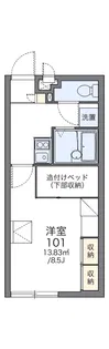 TIIDA【2階】の間取り
