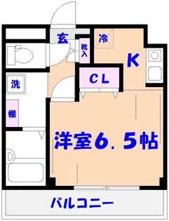 市川プラザ【2階】の間取り