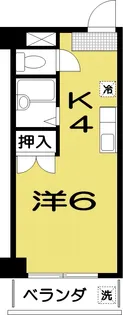 高知県高知市桟橋通6【マンション】の間取り