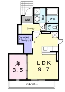 愛知県名古屋市緑区浦里2【アパート】の間取り