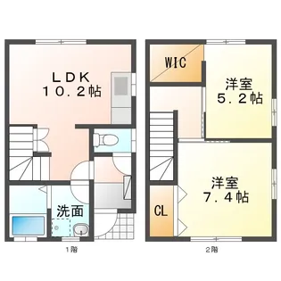 コンフォール晴海【1階】の間取り