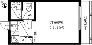 クレールメゾンII【1階】の間取り